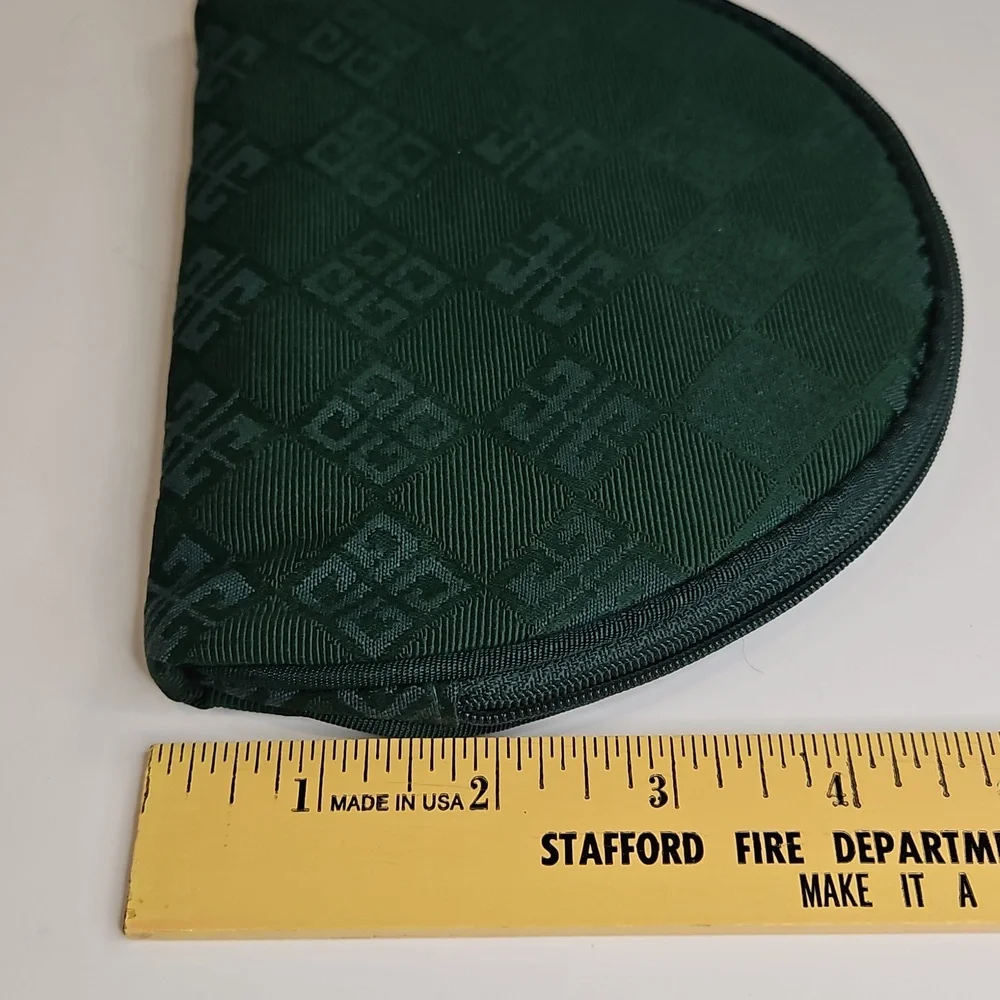 Givenchy Amarige Green Fabric Cosmetic Pouch